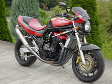 オリジナルマフラーの装着例(スズキGSF1200　※車体持込必要)